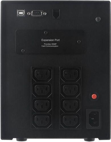 Produktbild Cyberpower PR1000ELCD Line-Interactive 1000VA/900W Sinsuwelle AVR LCD Ausgang (8) IEC RS232 USB HID EPO SNM... (1000 VA, 900 W, Line-Interaktiv USV)