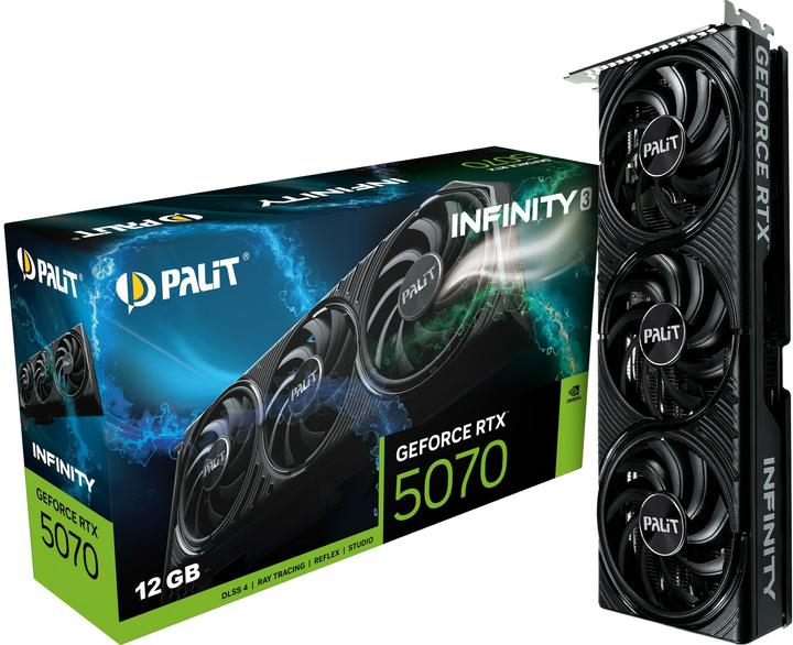 Produktbild XpertVision Palit RTX5070 Infinity 3 12GB GDDR7 (12 GB)