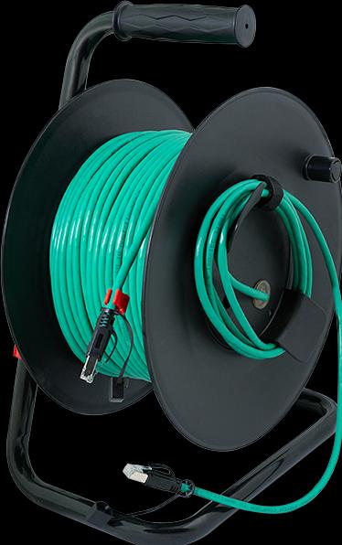 Actual product image LogiLink Network cable (S/FTP, CAT6a, 80 m)