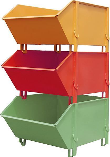 Produktbild eurokraft pro Stahlblechbehälter (500 l)