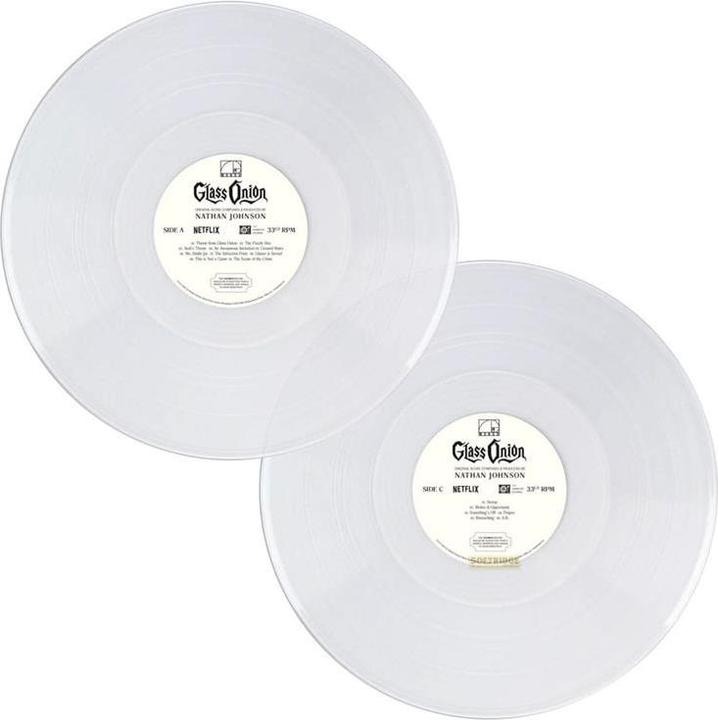 Actual product image Mondo Glass Onion: A Knives Out Mystery Original Motion Picture Soundtrack by Nathan Johnson Vinyl 2xLP (R (Nathan Johnson)