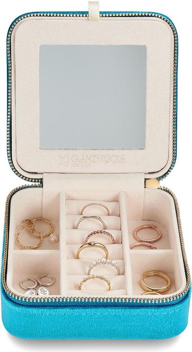 Immagine prodotto Glanzstücke München Velluto da donna turchese - 33004