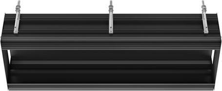 Actual product image Gessi linear recessed ceiling system, base body L = 1090 mm for max. 5 modules with SHIFT-Fix instal