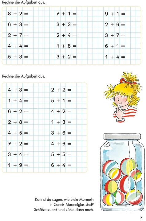 Actual product image Erstes Rechnen von 1 bis 20 (Ulrich Velte, Hanna Sörensen, German)