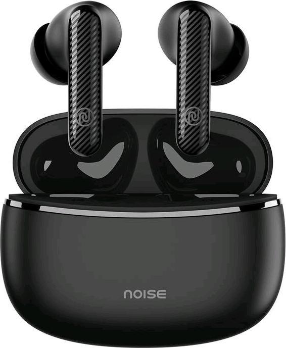 Noise Aura Buds TWS Headphones (Black) (60 h, Wireless)