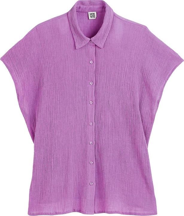 Produktbild La Redoute Collections Weite Bluse in Knitteroptik (32)