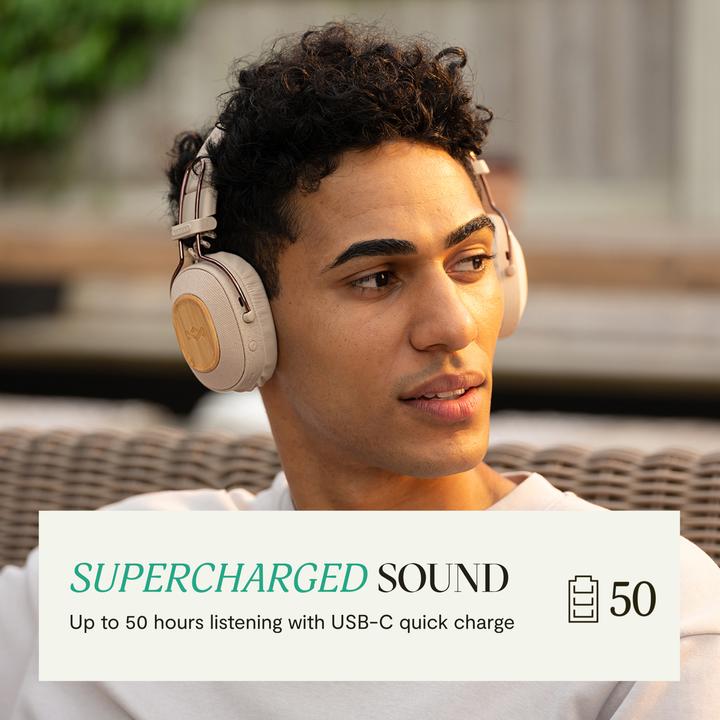 Produktbild House of Marley Positive Vibration Bluetooth Kopfhörer (50 h)