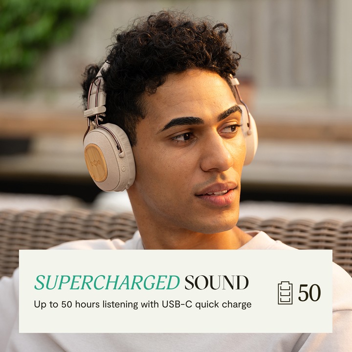 Immagine prodotto House of Marley Positive Vibration Bluetooth Kopfhörer (50 h)