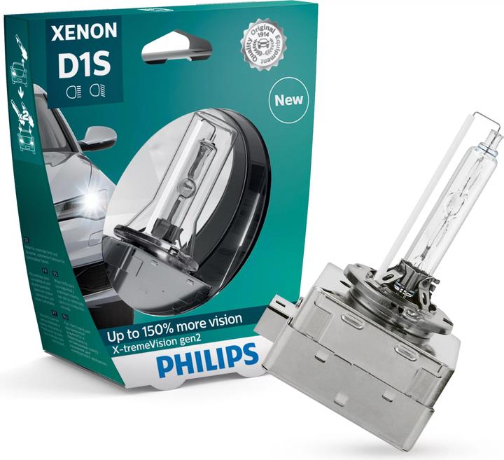 Produktbild Philips XenonScheinwerferlampe XtremeVision Gen2 (D1S)
