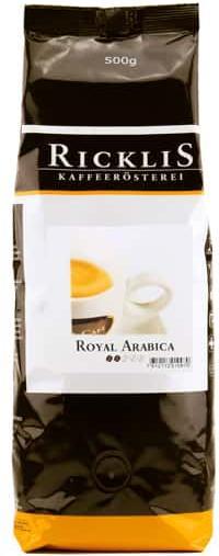 Image du produit RickliS Kaffeerösterei Royal Arabica (500 g, Torréfaction moyenne)