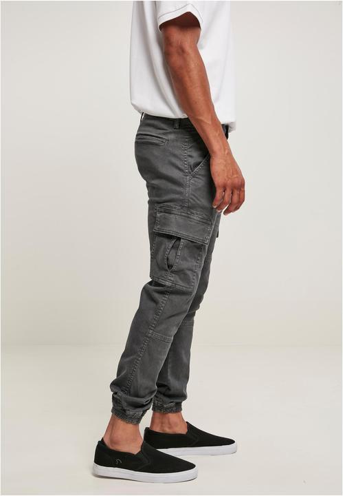 Actual product image Urban Classics Washed Cargo Twill Jogging Pants - 2086 (31)