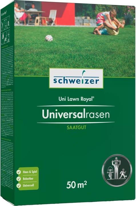 Schweizer Uni Lawn Royal (Réensemencement de la pelouse)