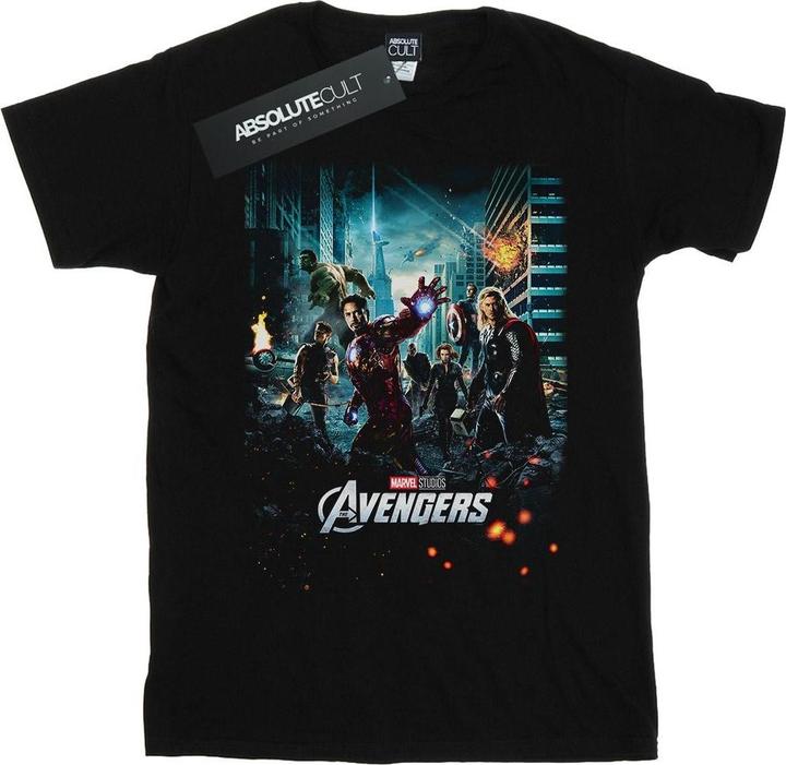 Marvel The Avengers Poster TShirt Jungen (152, 158)