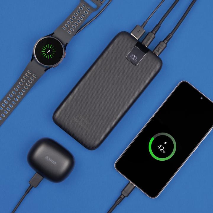 Actual product image Hama PD 10 (10000 mAh, 20 W, 37 Wh)