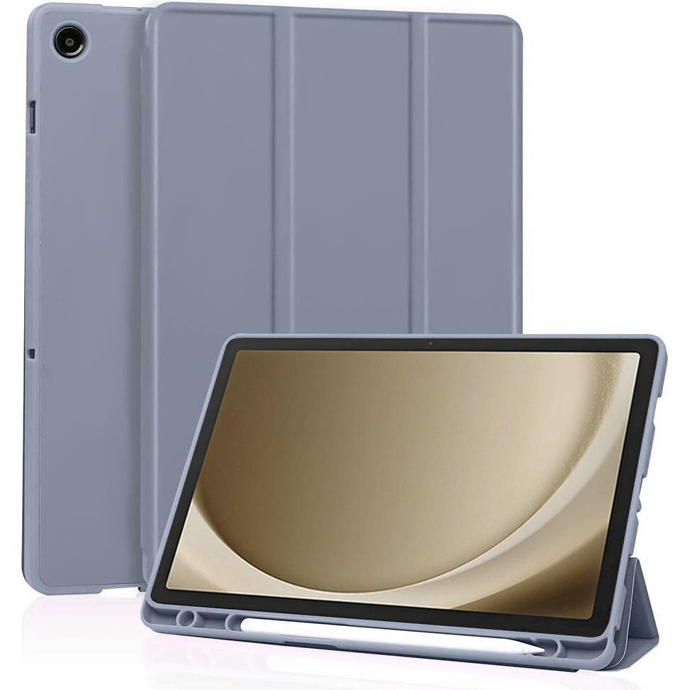 Techsuit - Flex Trifold (with Pencil Holder) - Samsung Galaxy Tab A9 Plus - Purple (Samsung Galaxy Tab A9), Cover tablet, Viola