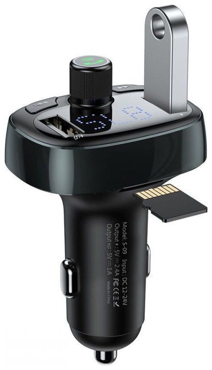 Produktbild Baseus T-typed S-09 Bluetooth FM Transmitter