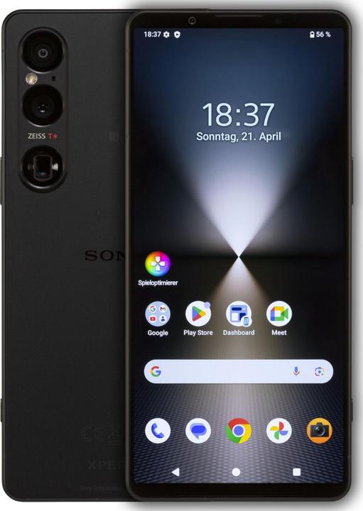 Actual product image Sony Xperia 1 VI (256 GB, Black, 6.50", SIM + eSIM, 52 Mpx, 5G)