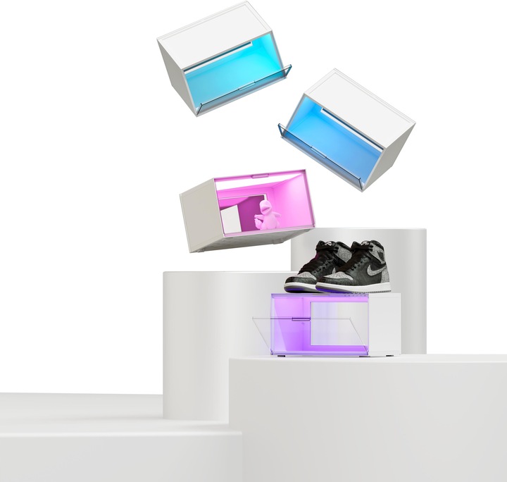 Actual product image Nanoleaf Expo LED showcase starter kit