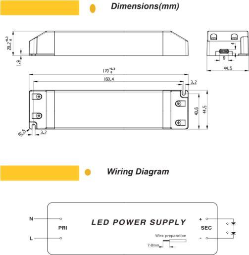 Produktbild Lumina Swiss Installations-Netzteil 24V 75W für Möbeleinbau