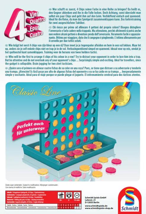 Produktbild Schmidt Spiele Vier (Deutsch)
