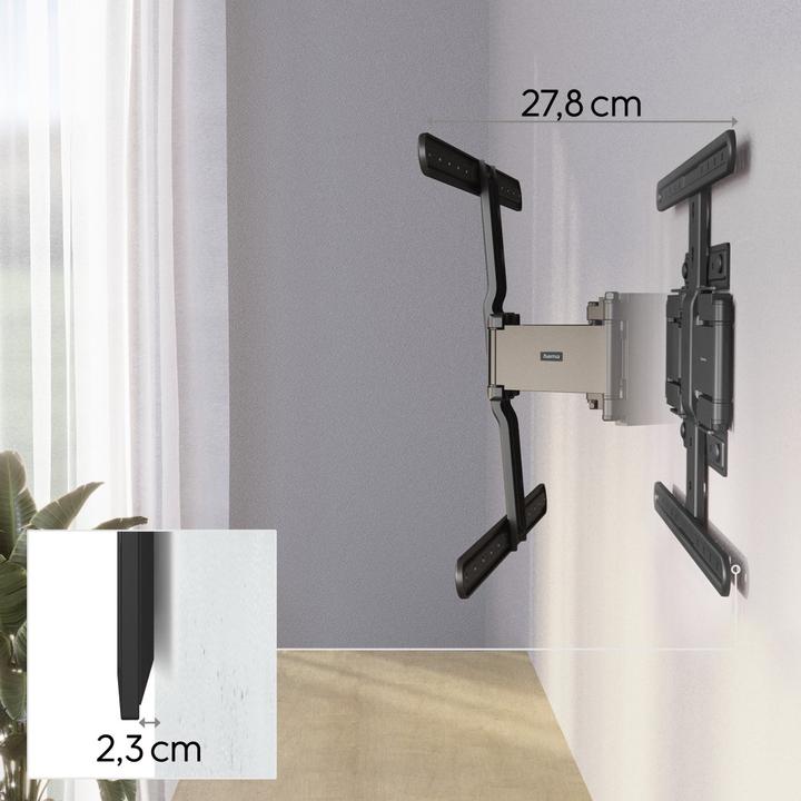 Productafbeelding Hama Ultraslim (Muur, 90", 50 kg)