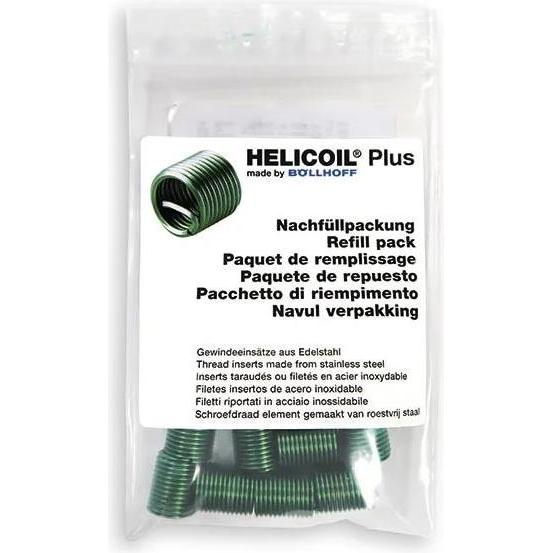 Böllhoff, Maschi + Giramaschi, Set di 10 o 20 inserti filettati 2×D