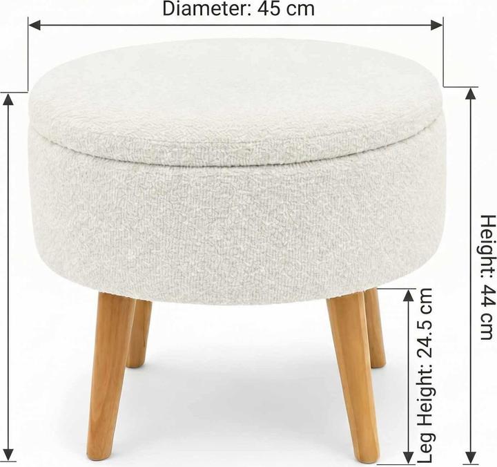 Produktbild Atelier del Sofa Berlin Wellsoft Pouffe