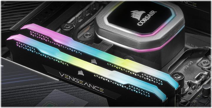 Productafbeelding Corsair Vengeance RGB Pro SL (2 x 8GB, 3600 MHz, DDR4 RAM, DIMM 288 pin)