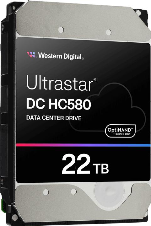 Productafbeelding WD DC HC580 SAS 512E SE P3 (22 TB, 3.5", CMR)