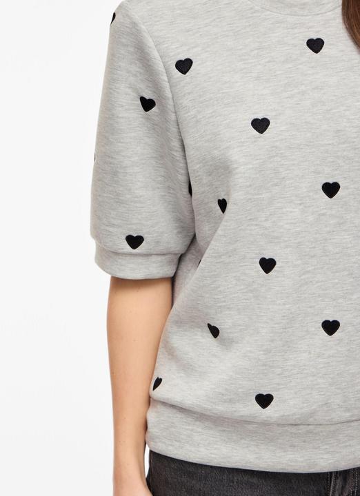 Produktbild Vila VISIF Kurzes Rundhals Sweatshirt mit kurzen Ärmeln (M)