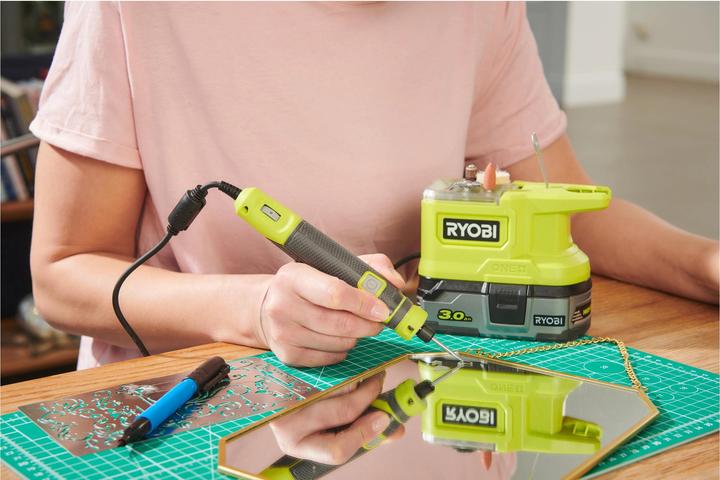 Actual product image Ryobi Battery-powered rotary tool