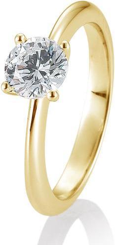 Actual product image Breuning 4 prong set 0.80-1.50 ct. (48, 585/14 K Gold)