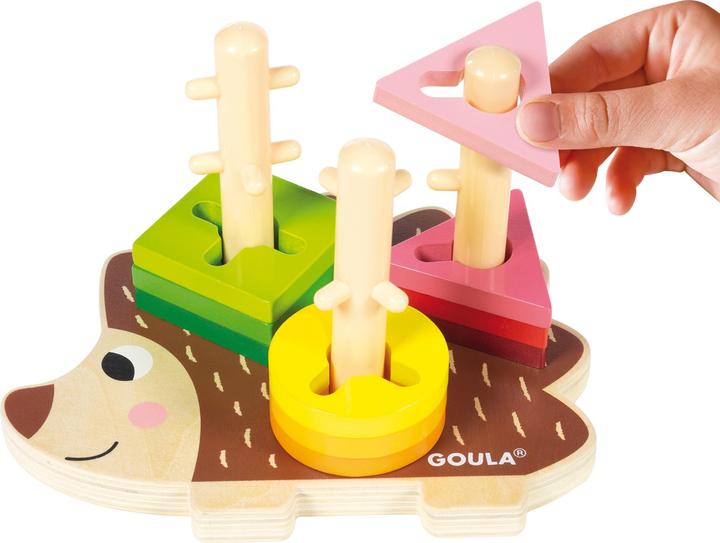 Actual product image Goula Stacking hedgehog