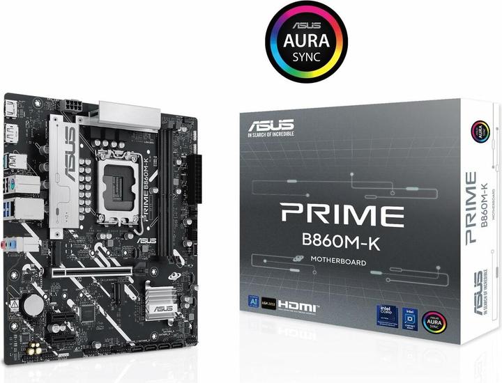 Produktbild ASUS PRIME B860M-K (LGA 1851, Intel B860, mATX)
