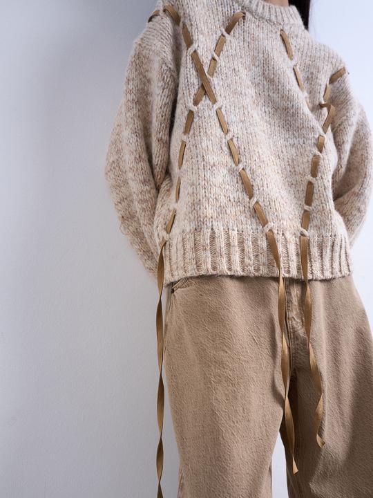 Immagine prodotto Spokey Normal geschnitten Rundhalsausschnitt Pullover Strickpullover (S)