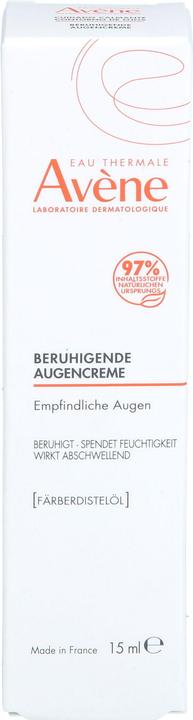 Actual product image Avène Soothing eye cream (Eye Care Cream, 15 ml)