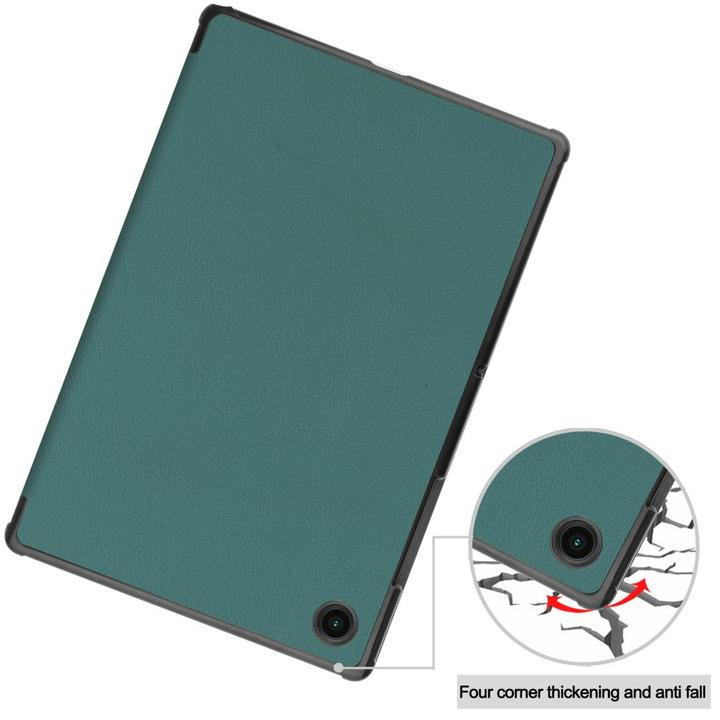 Productafbeelding Cover-Discount Galaxy Tab A8 10.5 - Drievoudige Smart Case groen (Galaxy Tab A8)