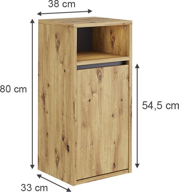 Actual product image Vicco Viola (38 x 33 x 80 cm)