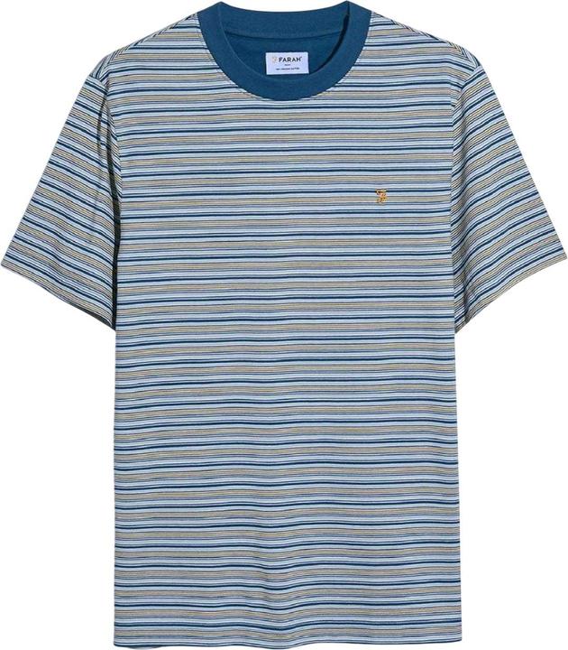 Immagine prodotto Farah Danny Maglietta A Strisce Maniche Corte Uomo (M)