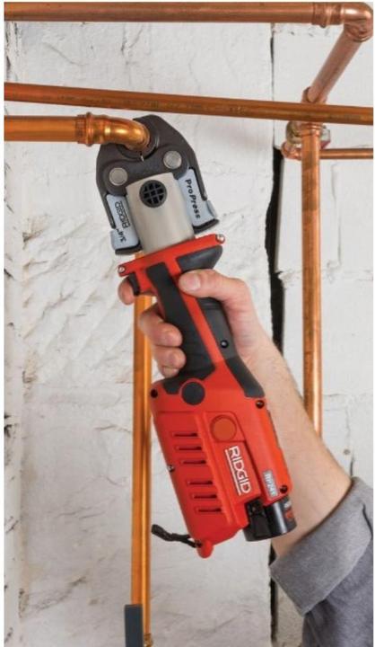 Actual product image Ridgid 12V Battery Compact Pressing Machine