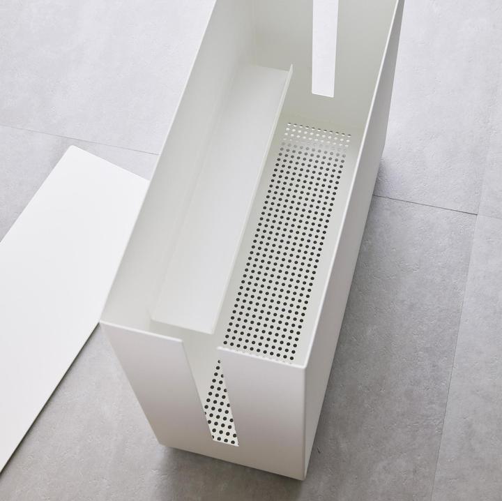 Actual product image Yamazaki Cable box with castors TOWER