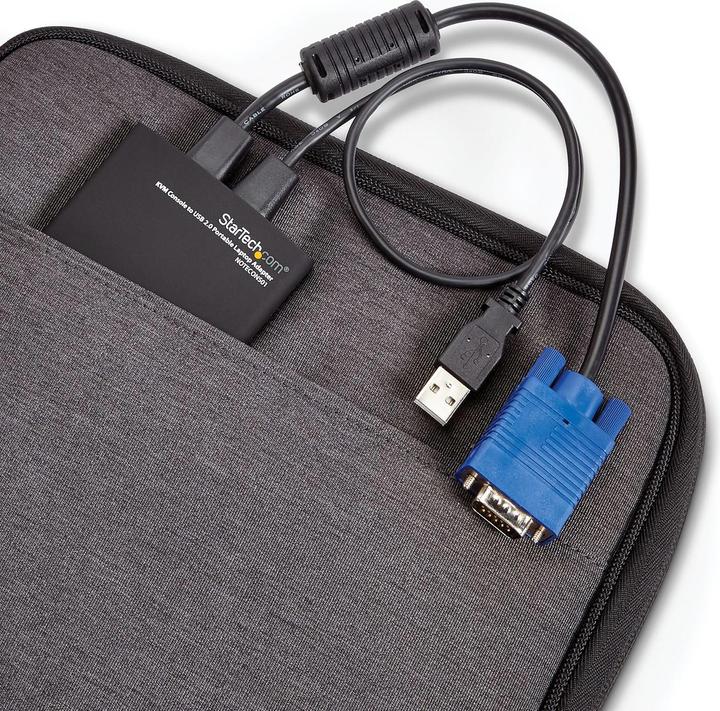 Actual product image StarTech Kvm To USB Laptop Crash Cart