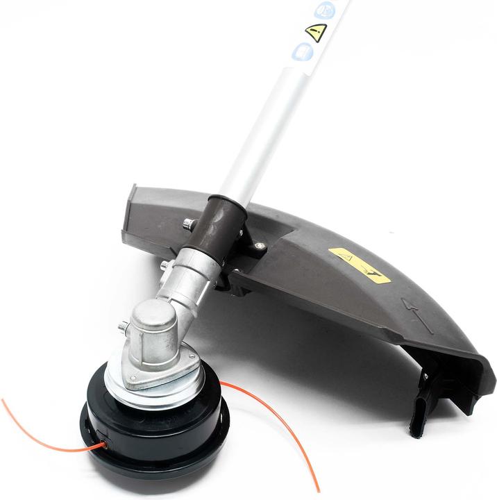 Produktbild Wiltec 2in1 Benzin Rasentrimmer 1,76PS Motorsense Freischneider Rasenschneider (Trimmfaden, Metallschneideblatt)