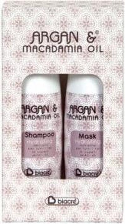 Biacre Argan and Macadamia Travel Kit Hydrating Shampoo and Mask 100ml each (Haarpflege Set)
