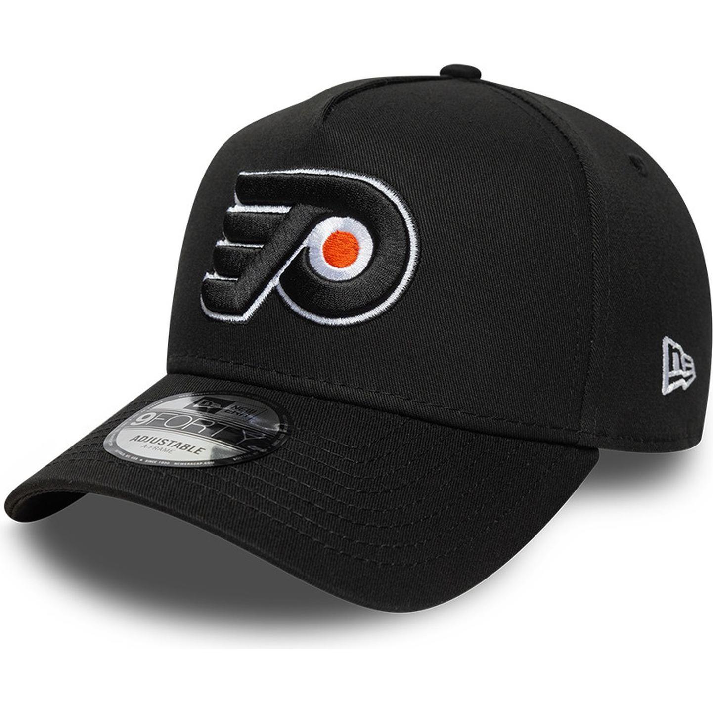 New Era, Herren, Cap, 9Forty A-Frame Snapback Cap - Philadelphia Flyers, Schwarz, (One Size)
