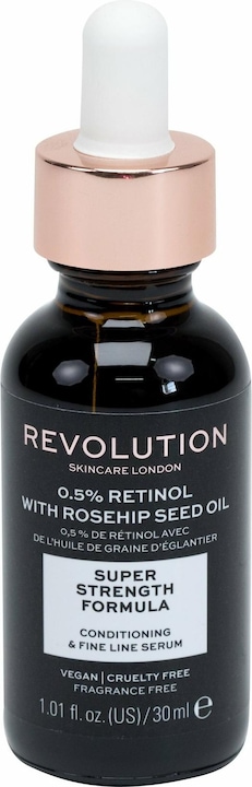 Actual product image Makeup Revolution 0.5% Retinol with Rosehip Seed Oil (30 ml)