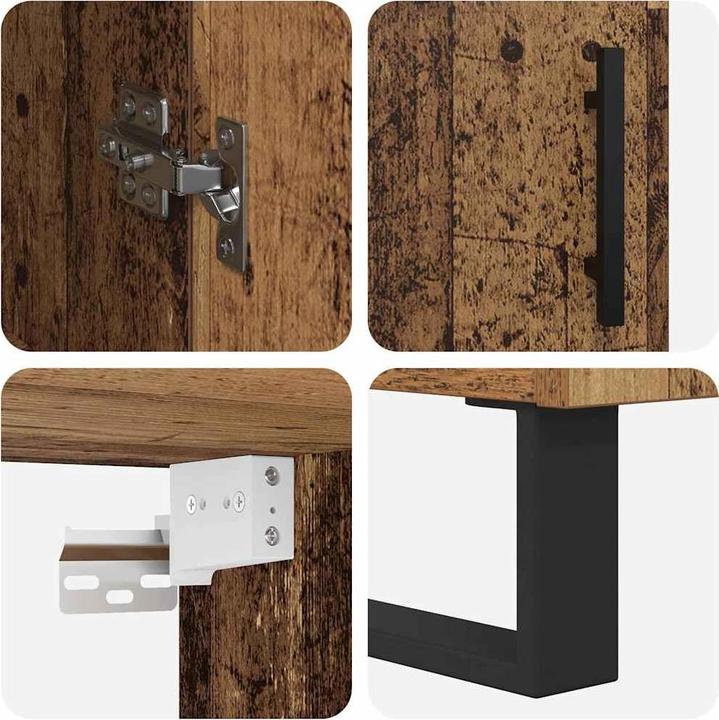 Image du produit vidaXL Modernes Highboard (32.50 x 34 x 180 cm)