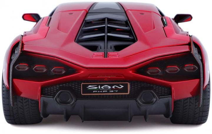 Produktbild Bburago Diecast 1:18 Hobby Car Lamborghini Sian FKP 37 Red Ages 3+ 18-11046