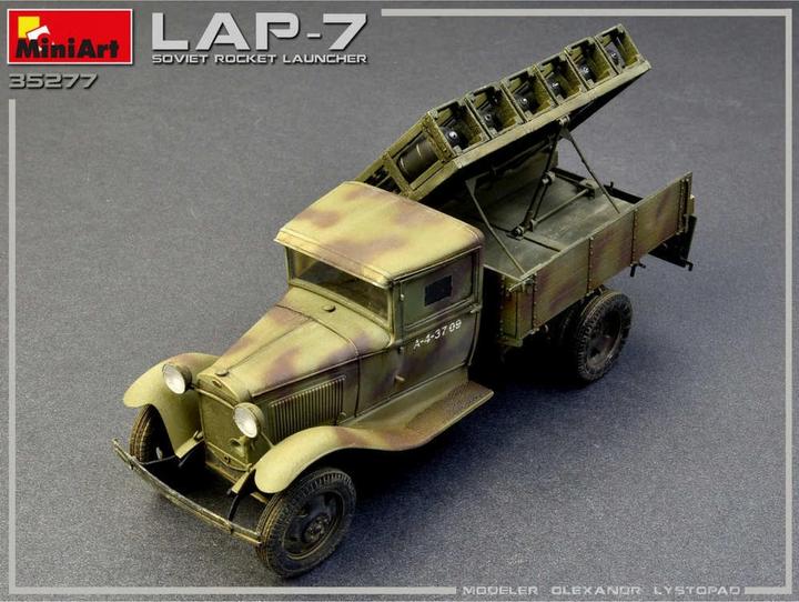 Actual product image Mini art Soviet Rocket Launcher LAP-7