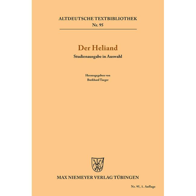 Thumbnail - Der Heliand, Fachbücher